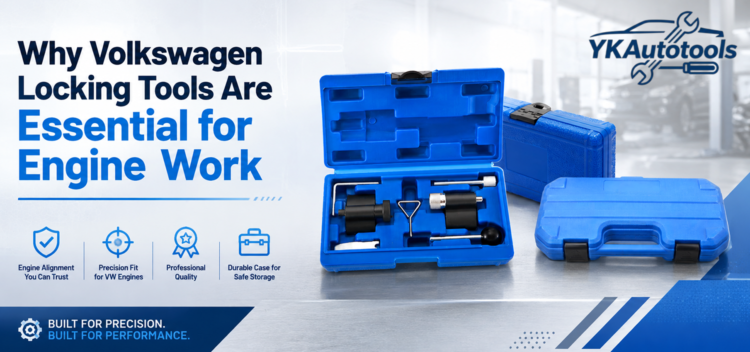 Volkswagen locking tools for accurate engine timing and repair work